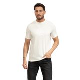 Karl Lagerfeld Crewneck Erkek T-Shirt, Bisiklet Yaka, Beyaz, L Beden
