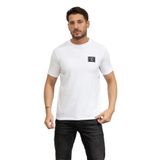 Karl Lagerfeld Crewneck Erkek T-Shirt, Bisiklet Yaka, XL Beden, Beyaz