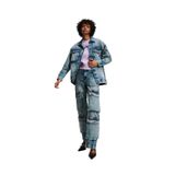 Karl Lagerfeld Denim Ceket, L, 5003306500, Mavi, Kadın
