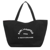 Karl Lagerfeld Deri Omuz Çantası, Standart, 5003305423, Siyah, Kadın