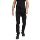 KARL LAGERFELD Düz Kesim Jean Pantolon, 31-32, 855040, Siyah, Erkek