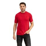 Karl Lagerfeld Erkek Bisiklet Yaka T-Shirt, Kırmızı, S Beden