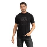 Karl Lagerfeld Erkek Bisiklet Yaka T-Shirt, Siyah, M Beden