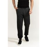 Karl Lagerfeld Erkek Eşofman Altı, Siyah Monogram Degrade, L Beden, Black Monogram Degrade