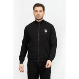 Karl Lagerfeld Erkek Fermuarlı Sweatshirt705895500900,Siyah 2Xl