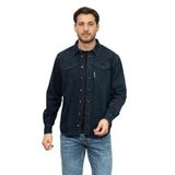 Karl Lagerfeld Erkek Gömlek,%100 Pamuk, Lacivert, 2XL
