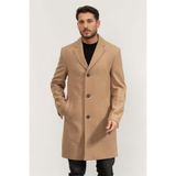 Karl Lagerfeld Erkek Kaban, 50, Coat, Bej, mens