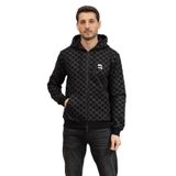 Karl Lagerfeld Erkek Kapüşonlu Sweatshirt, Siyah, M Beden