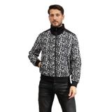Karl Lagerfeld Erkek Mont, Siyah/Beyaz, 50 Beden