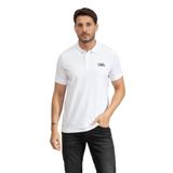 Karl Lagerfeld Erkek Polo Yaka T-Shirt, Beyaz, L Beden