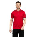 Karl Lagerfeld Erkek Polo Yaka T-Shirt, Kırmızı, S Beden
