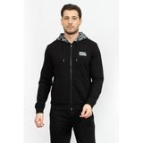 Karl Lagerfeld Fermuarlı Sweatshirt, L, 974072, siyah, erkek