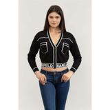 Karl Lagerfeld Hırka, L, 231W2011, Siyah, Kadın
