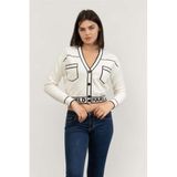 Karl Lagerfeld Hırka, S, 231W2011, Beyaz, Kadın