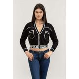 Karl Lagerfeld Hırka, S, 231W2011, Siyah, Kadın
