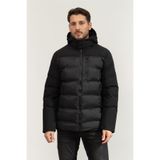 Karl Lagerfeld Hooded Jacket Erkek Şişme Mont