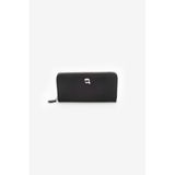 Karl Lagerfeld Ikon Nylon Pin Cont Kadın Cüzdanı, Siyah