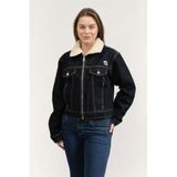 Karl Lagerfeld Ikon Patch Jean Pantolon, S, A4W14025, Mavi, Kadın