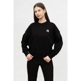Karl Lagerfeld Ikonik Kapüşonlu Sweatshirt, XS, 884592, siyah, kadın