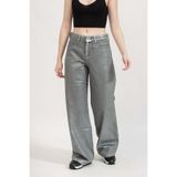 Karl Lagerfeld Jean Pantolon, 25, A1W10076, Gümüş, Kadın