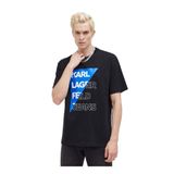 Karl Lagerfeld Jeans Bisiklet Yaka T-Shirt, S, 5003107441, Siyah, Erkek