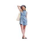 Karl Lagerfeld Jeans Denim Elbise 5003158841, Mavi, S