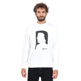 Karl Lagerfeld Jeans Dik Yaka Sweatshirt, M, 5003218294, Beyaz, erkek