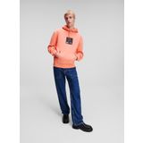 Karl Lagerfeld Jeans Logo Kapüşonlu Erkek Sweatshirt, Pembe, M