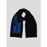 Karl Lagerfeld Jeans Siyah Erkek Atkı 236D3301_KNITTED LOGO SCARF