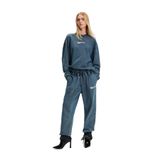 Karl Lagerfeld Jeans Yuvarlak Yaka Baskılı Sweatshırt, M, 5003185511, Mavi, kadın