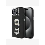 Karl Lagerfeld K & C Heads Pin iPhone 15 Kılıf