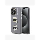 Karl Lagerfeld K & C Heads Pin iPhone 15 Pro Max Kılıf
