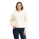 Karl Lagerfeld Kadın Kapüşonlu Sweatshirt, Off White, M Beden