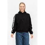 Karl Lagerfeld Kadın Kapüşonlu Sweatshirt,Black Xs,8720744979425