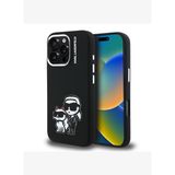Karl Lagerfeld Karl & Choupette Sketch Logolu Silikon iPhone 16 Pro Max Kılıf
