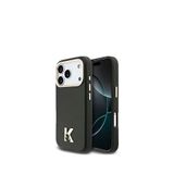 Karl Lagerfeld Khead Logolu Iphone 17 Pro Gold Kamera Çerçeveli Magsafe Uyumlu Telefon Kılıfı - Siyah