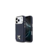 Karl Lagerfeld Khead Logolu Iphone 17 Pro Max Gold Kamera Çerçeveli Magsafe Uyumlu Telefon Kılıfı - Lacivert