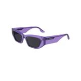 Karl Lagerfeld KL 6160S 516 54 Dikdörtgen Şeffaf Mor Kemik Unisex Güneş Gözlüğü