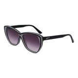 Karl Lagerfeld KL6103S 006 58 Siyah Cat Eye Kadın Güneş Gözlüğü