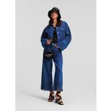 KARL LAGERFELD Koyu Mavi Kadın Denim Ceket 241W1422