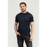 Karl Lagerfeld Men's Crew Neck T-Shirt Parliament Blue - Parlement Mavi