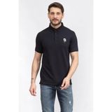 Karl Lagerfeld Men's Polo Collar T-Shirt Parliament Blue - 2XL - Parlement Mavi