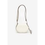 Karl Lagerfeld Mini Omuz Çantası, Standart, A3W30259, Beyaz, Kadın