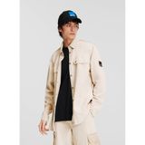 Karl Lagerfeld Mix Material Ceket, M, 5003218286, Krem, Erkek