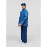 Karl Lagerfeld Normal Mavi Erkek Denim Gömlek 231D1602_KLJ Regular Denım Shırt