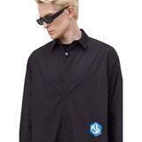 Karl Lagerfeld Normal Siyah Erkek Gömlek 236D1603_KLJ Monogram Shırt - XL