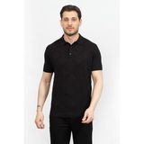 KARL LAGERFELD Polo T-Shirt Beden, M, 973006, Siyah, Erkek