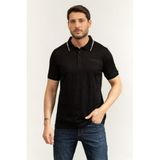 Karl Lagerfeld Polo Yaka T-Shirt, 2XL, 745006562201, Siyah, Erkek
