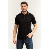 Karl Lagerfeld Polo Yaka T-Shirt, L, 745006562201, Siyah, Erkek