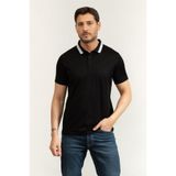 Karl Lagerfeld Polo Yaka T-Shirt Siyah, 2XL, 745001561200, SİYAH, Erkek
